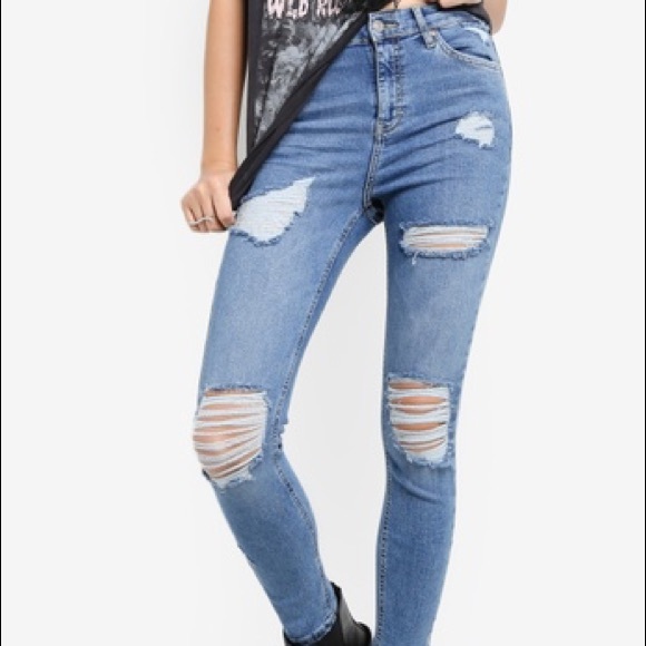 Topshop Denim - Topshop Moto Jamie Jeans Sz 25